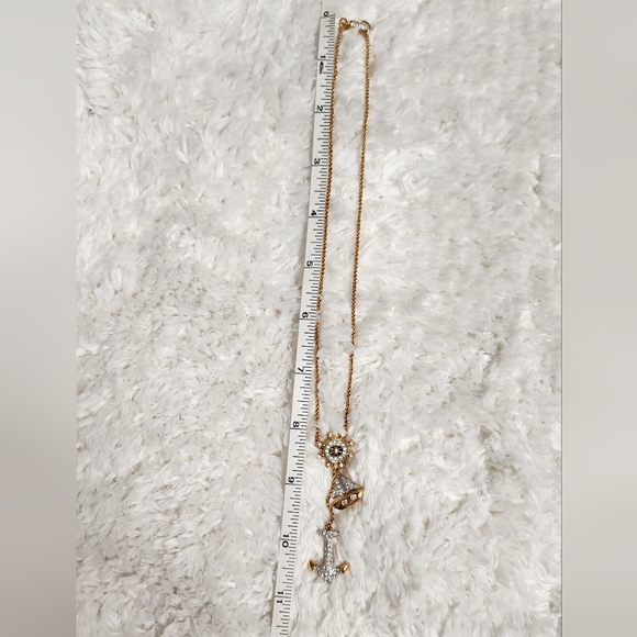 Swarovski Anchor Sailboat and Ship Wheel Necklace - Picture 13 of 15